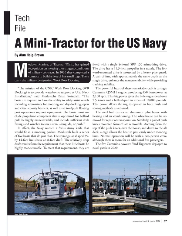 Marine News Magazine, page 37,  Jun 2021