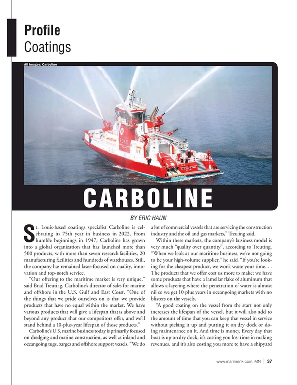Marine News Magazine, page 37,  Mar 2022