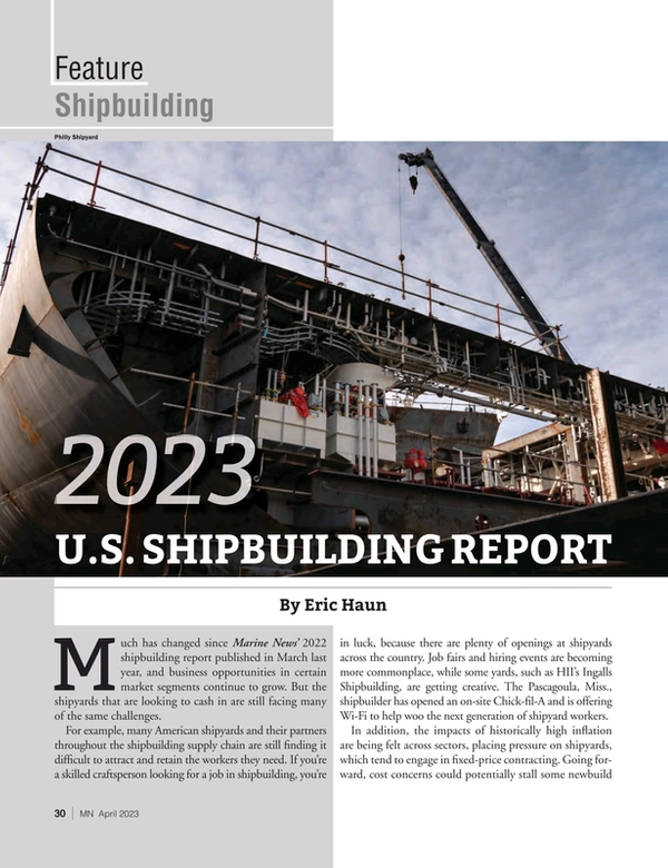 Marine News Magazine, page 30,  Apr 2023