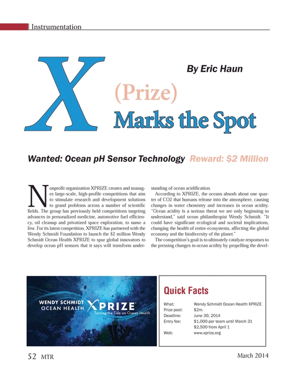 Marine Technology Magazine, page 52,  Mar 2014