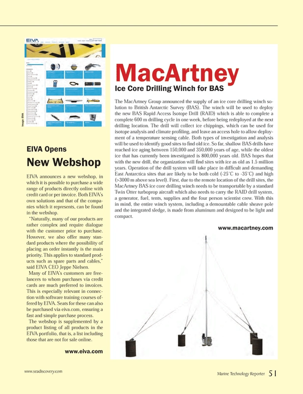 Marine Technology Magazine, page 51,  May 2014