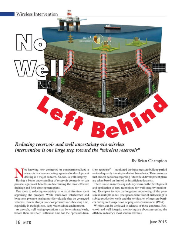 Marine Technology Magazine, page 16,  Jun 2015