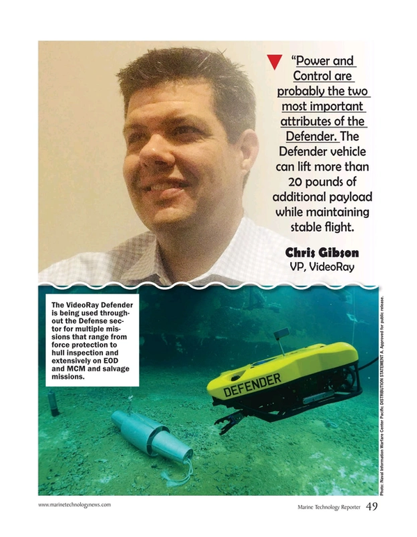 Marine Technology Magazine, page 49,  May 2020