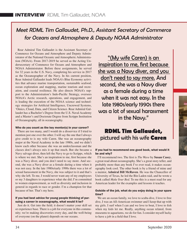 Marine Technology Magazine, page 34,  Sep 2020