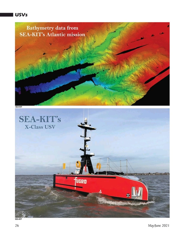 Marine Technology Magazine, page 26,  May 2021