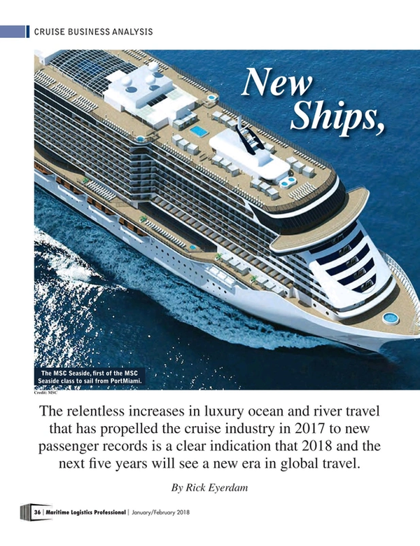 Maritime Logistics Professional Magazine, page 36,  Jan/Feb 2018
