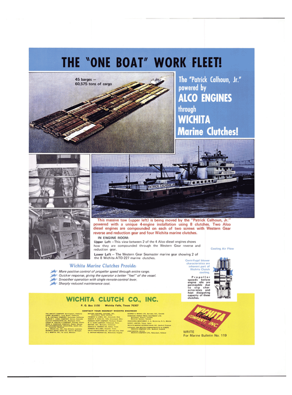 Maritime Reporter Magazine, page 12,  Feb 1974