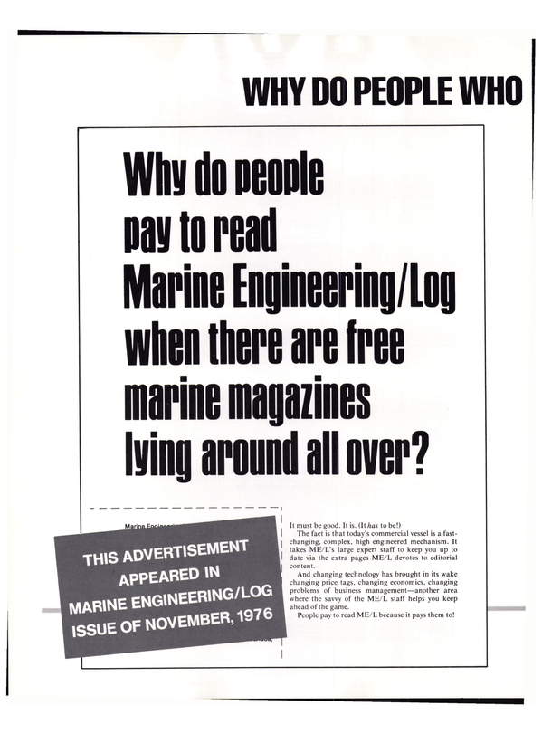 Maritime Reporter Magazine, page 26,  May 15, 1977