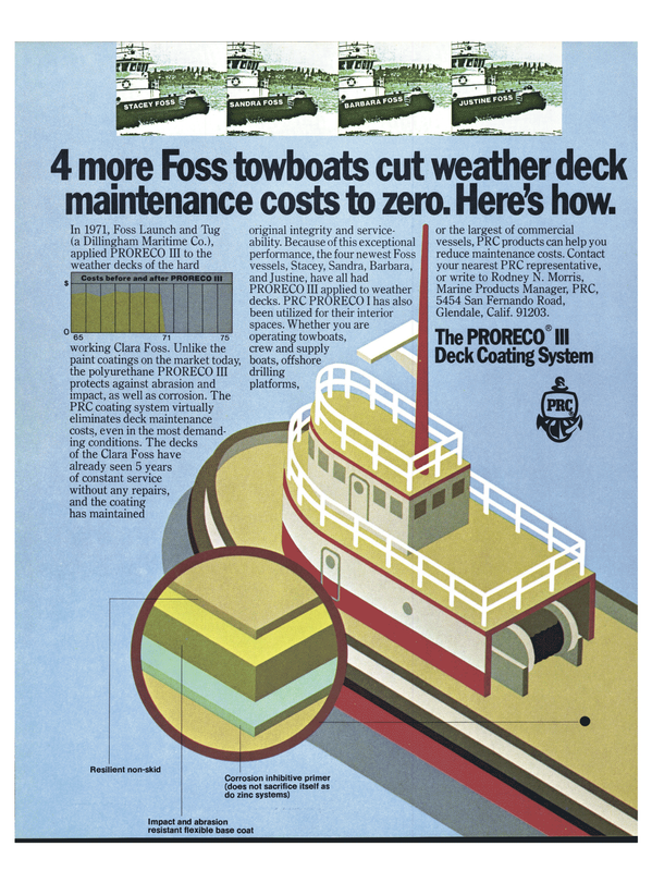 Maritime Reporter Magazine, page 31,  Aug 1977