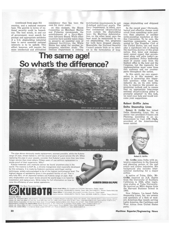 Maritime Reporter Magazine, page 36,  Nov 1978