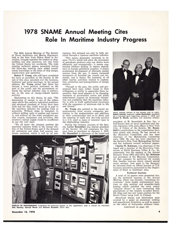 Maritime Reporter Magazine, page 11,  Dec 15, 1978