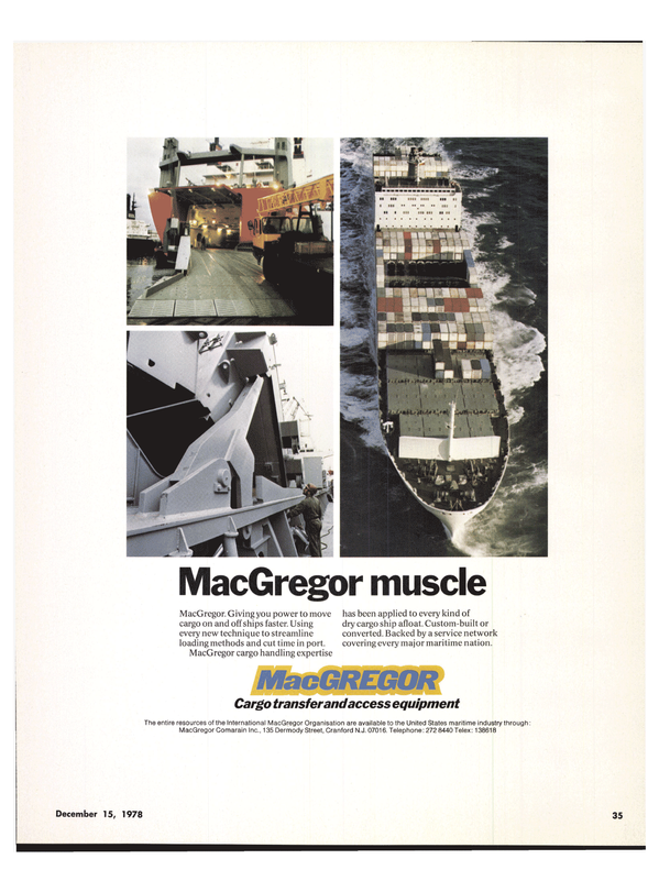 Maritime Reporter Magazine, page 39,  Dec 15, 1978