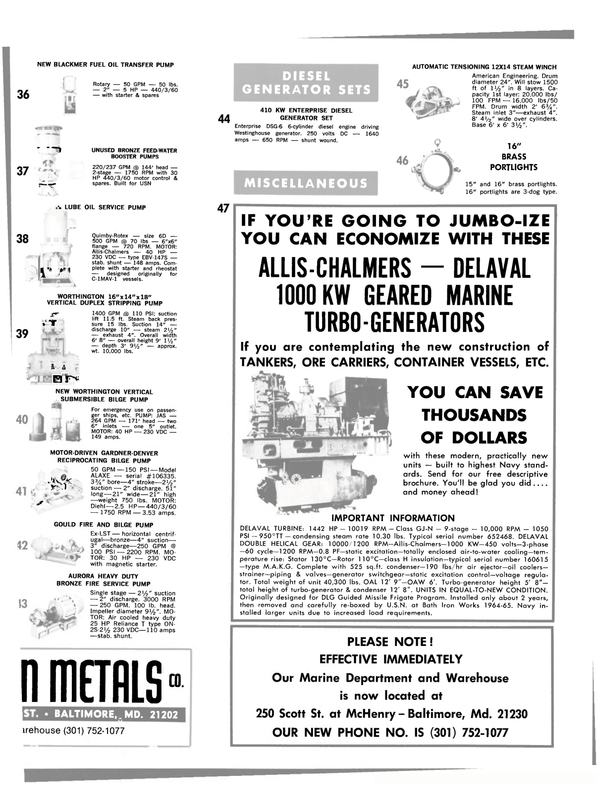 Maritime Reporter Magazine, page 19,  Mar 1980