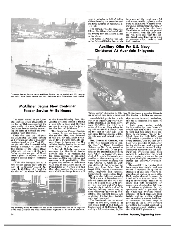 Maritime Reporter Magazine, page 36,  Jun 15, 1980