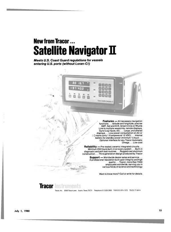 Maritime Reporter Magazine, page 13,  Jul 1980
