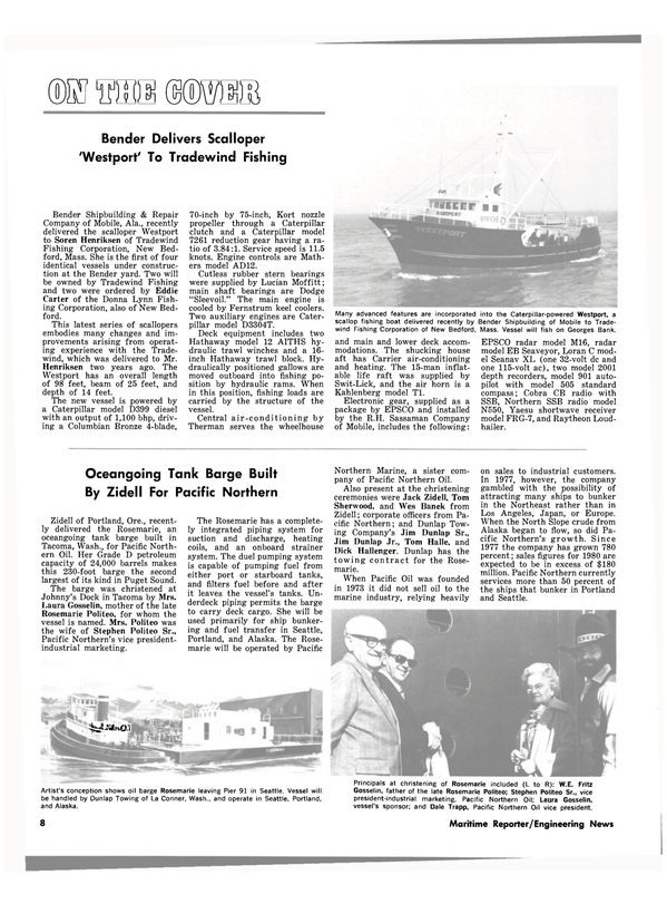 Maritime Reporter Magazine, page 6,  Jul 1980