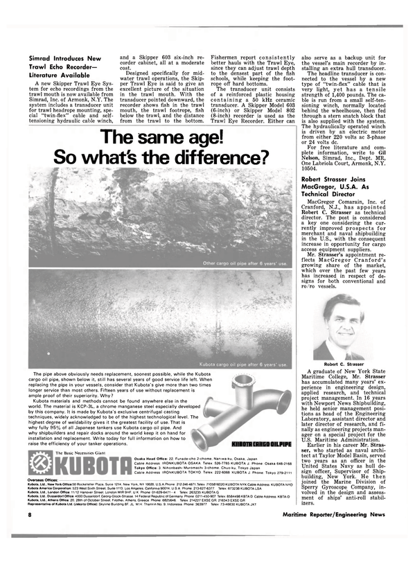 Maritime Reporter Magazine, page 6,  Aug 15, 1980