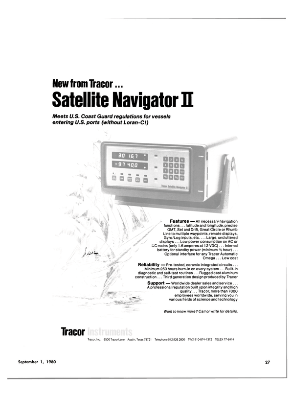 Maritime Reporter Magazine, page 25,  Sep 1980