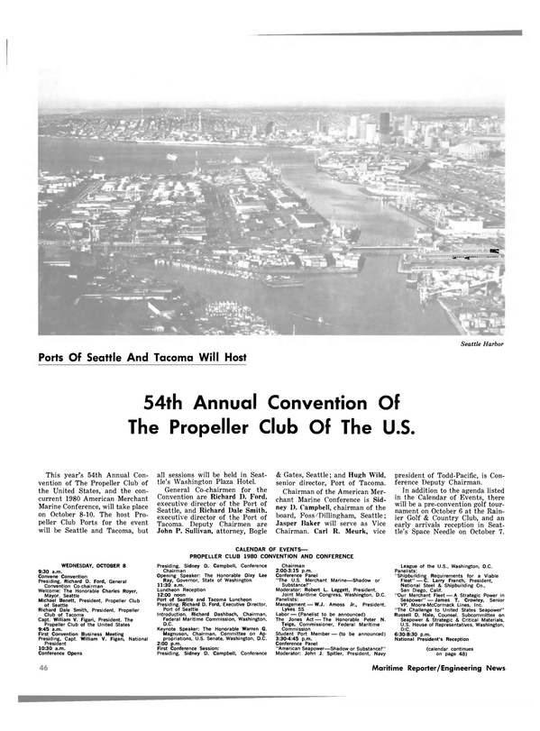 Maritime Reporter Magazine, page 42,  Oct 1980
