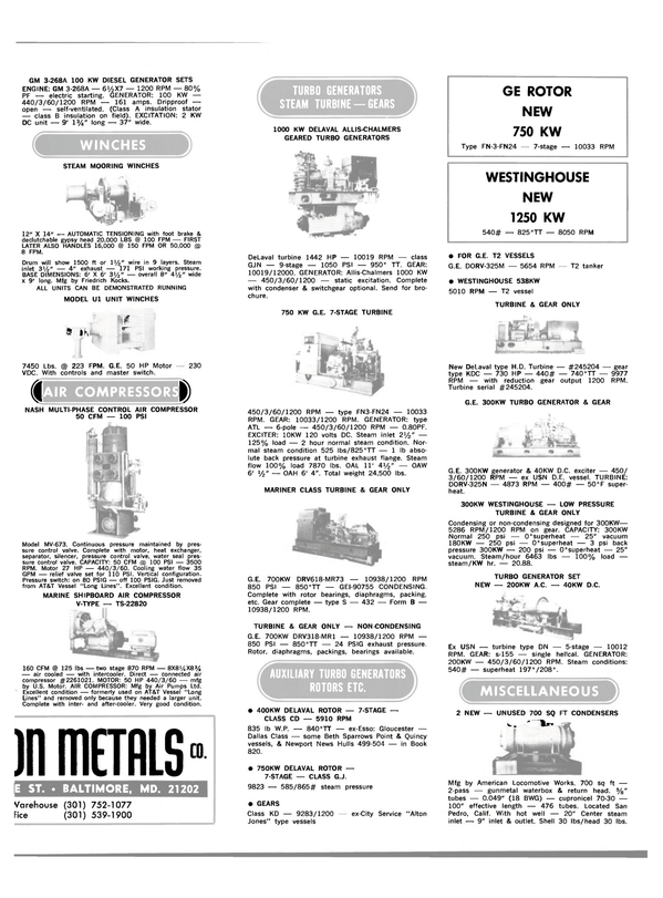 Maritime Reporter Magazine, page 33,  Nov 15, 1980