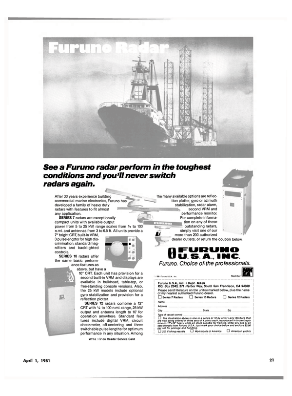 Maritime Reporter Magazine, page 19,  Apr 1981