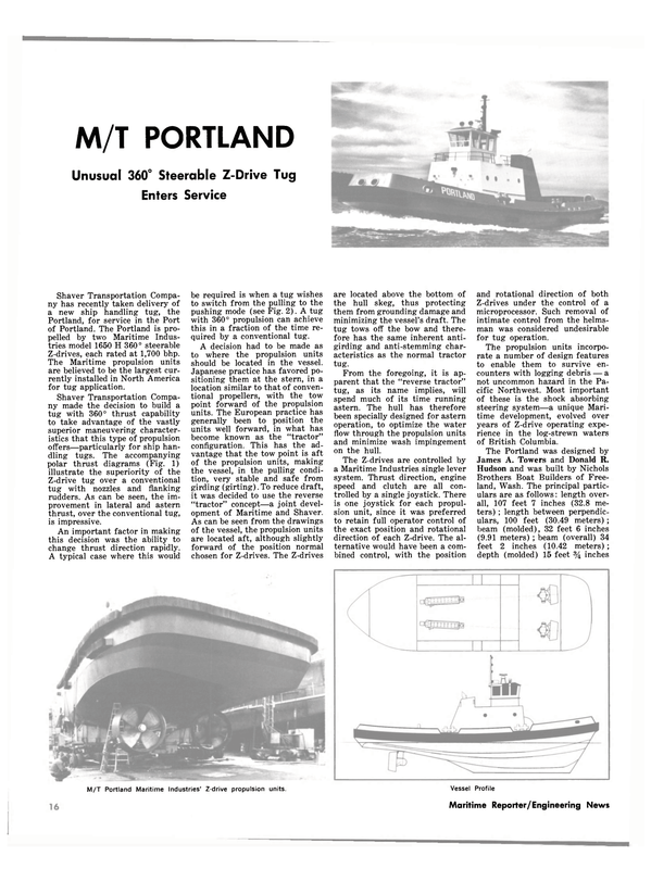 Maritime Reporter Magazine, page 14,  Jul 1981