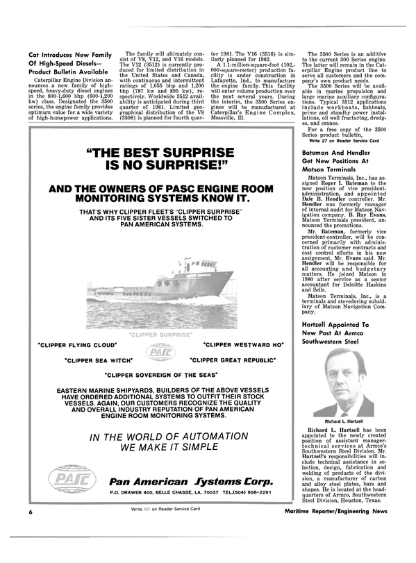 Maritime Reporter Magazine, page 4,  Jul 1981