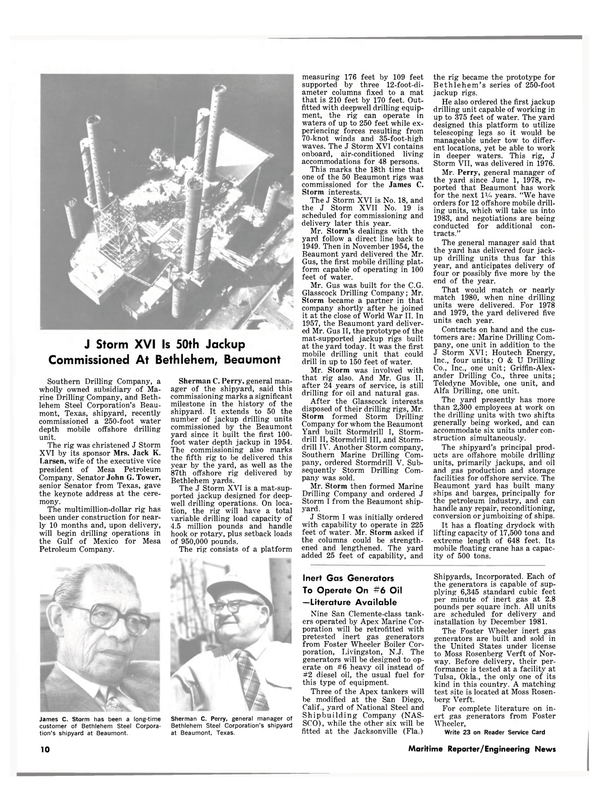 Maritime Reporter Magazine, page 6,  Aug 15, 1981