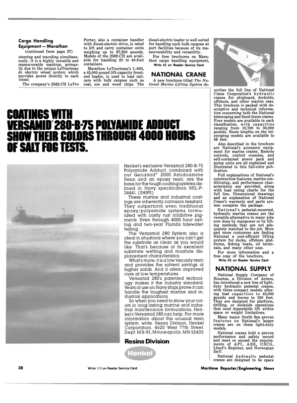Maritime Reporter Magazine, page 36,  Sep 1981