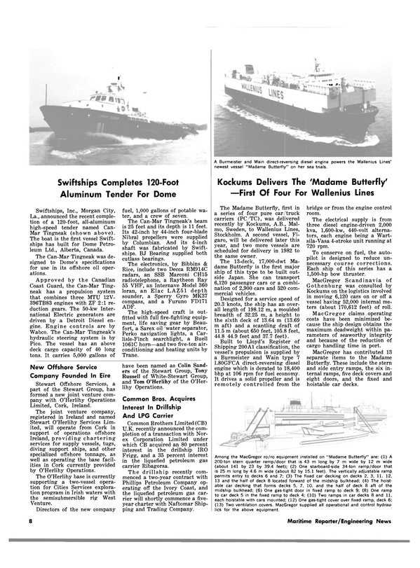 Maritime Reporter Magazine, page 6,  Sep 1981