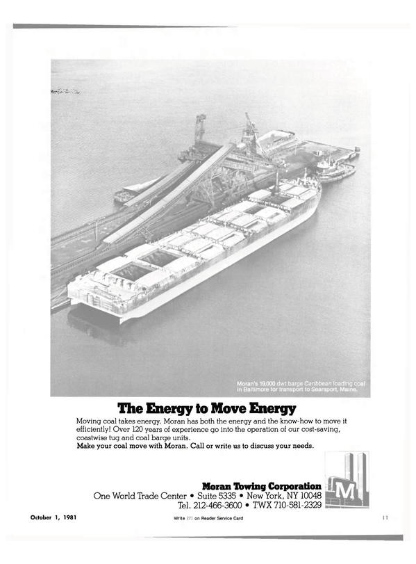 Maritime Reporter Magazine, page 7,  Oct 1981
