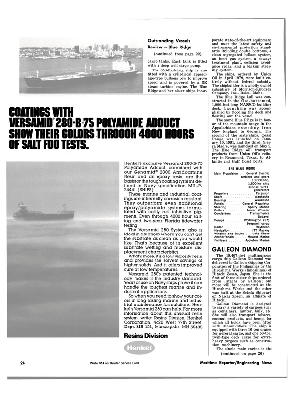 Maritime Reporter Magazine, page 18,  Dec 1981