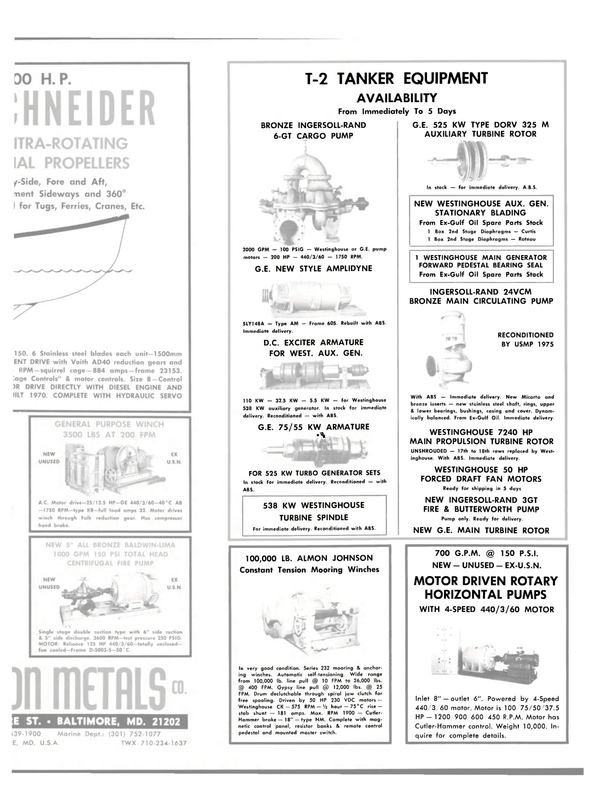 Maritime Reporter Magazine, page 27,  Dec 15, 1981