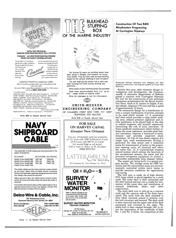 Maritime Reporter Magazine, page 10,  Oct 1983