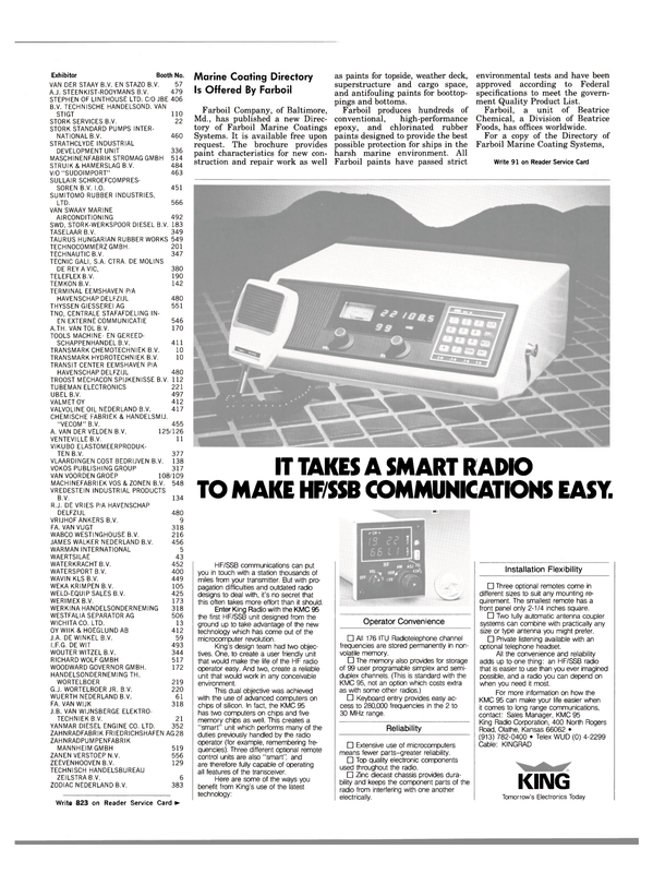 Maritime Reporter Magazine, page 21,  Oct 15, 1983
