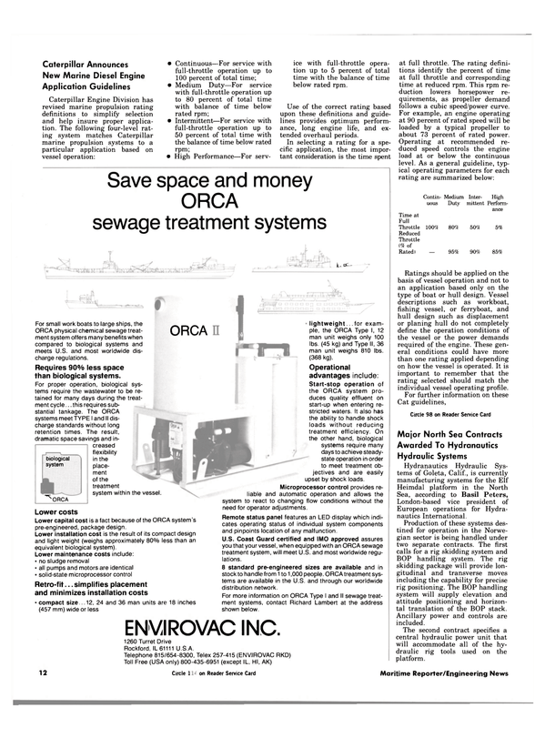 Maritime Reporter Magazine, page 10,  Apr 1984