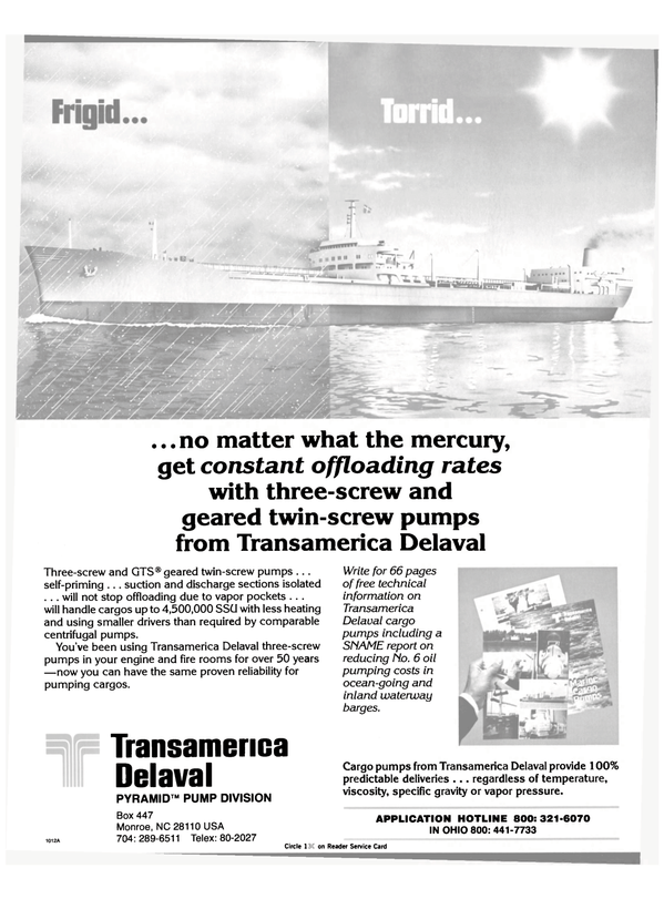 Maritime Reporter Magazine, page 24,  Apr 1984