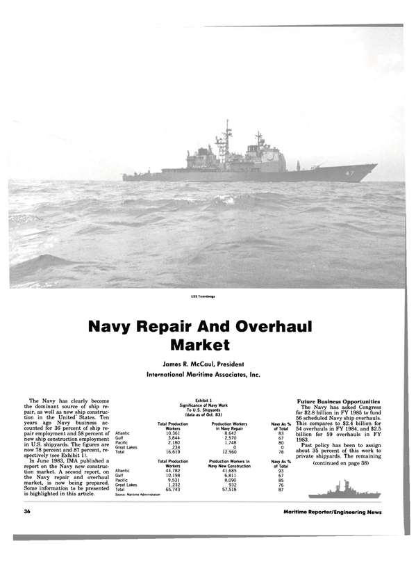 Maritime Reporter Magazine, page 34,  Apr 1984