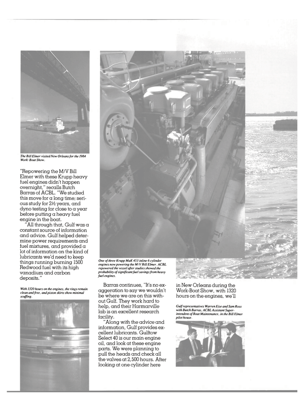 Maritime Reporter Magazine, page 32,  Aug 1984