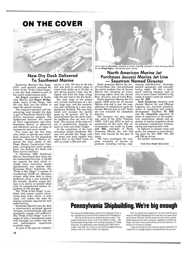 Maritime Reporter Magazine, page 10,  Aug 15, 1984