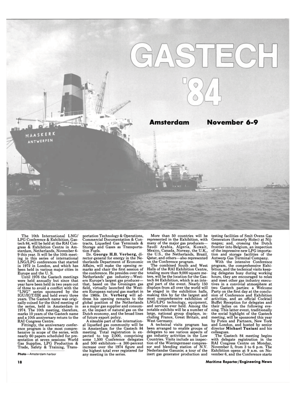 Maritime Reporter Magazine, page 16,  Oct 15, 1984