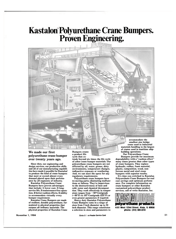 Maritime Reporter Magazine, page 47,  Nov 1984