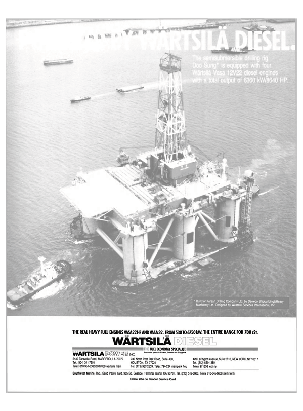 Maritime Reporter Magazine, page 7,  Jan 15, 1985