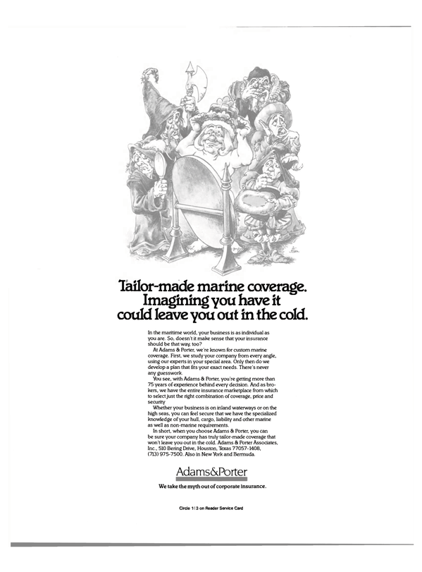 Maritime Reporter Magazine, page 17,  Mar 15, 1985
