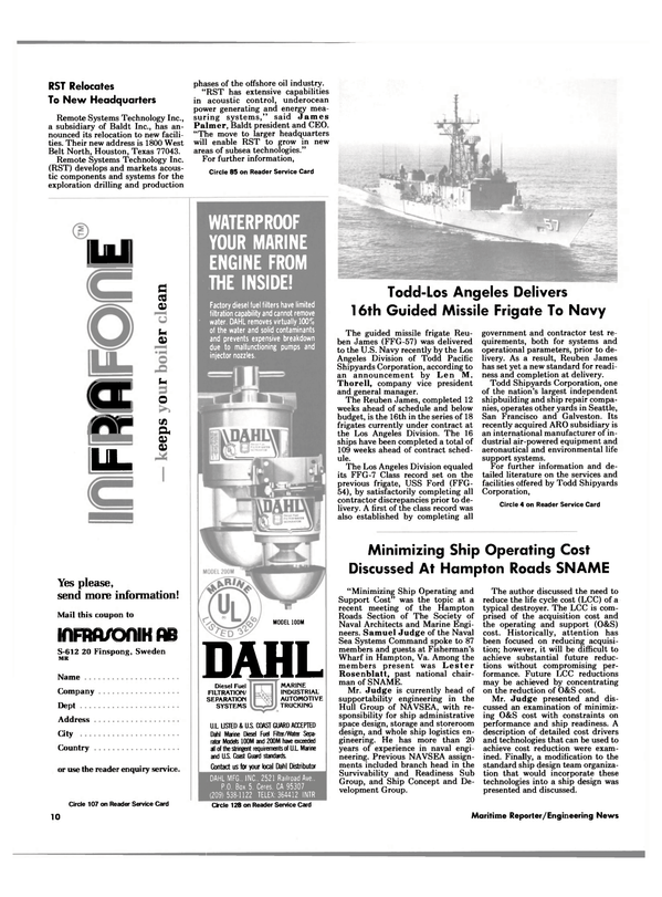 Maritime Reporter Magazine, page 6,  Apr 1986