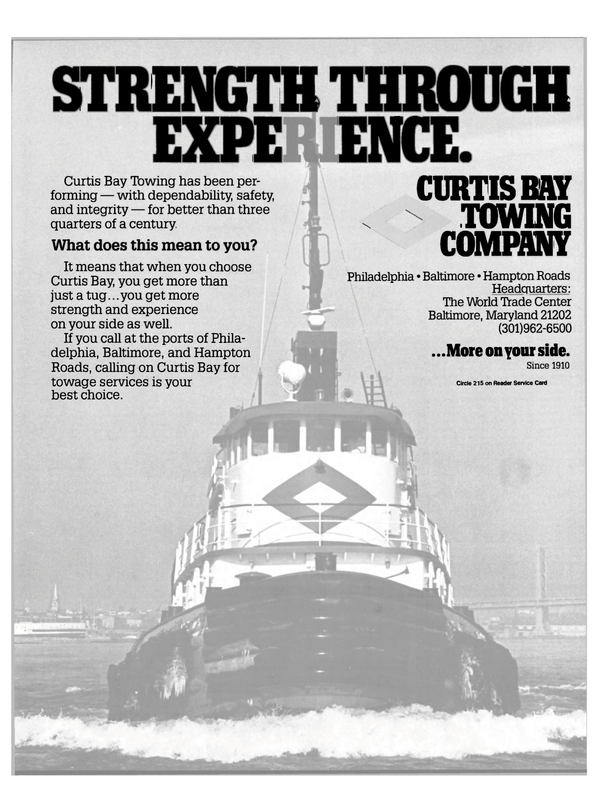 Maritime Reporter Magazine, page 11,  May 1986