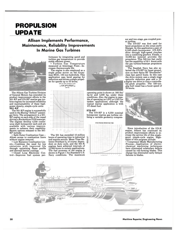 Maritime Reporter Magazine, page 50,  Jul 15, 1986