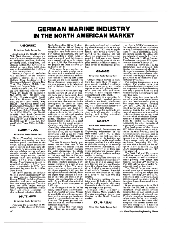 Maritime Reporter Magazine, page 58,  Sep 1986
