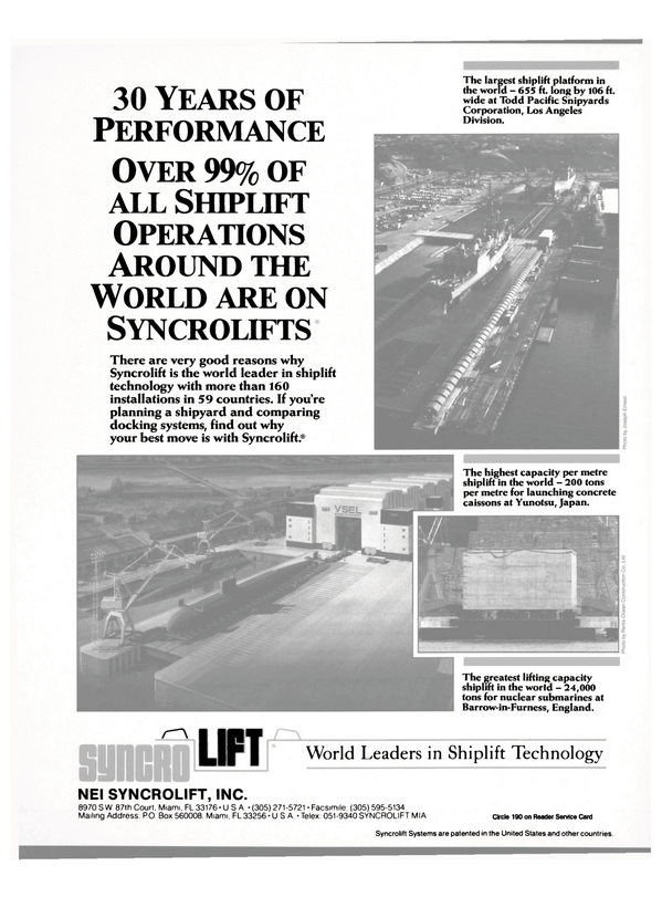 Maritime Reporter Magazine, page 25,  May 1988