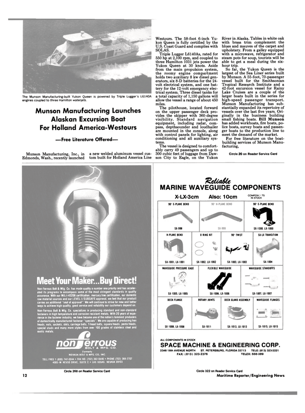 Maritime Reporter Magazine, page 10,  Jun 1988